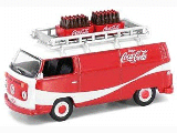 VW T2 COCA COLA 1970'S 1-64 SCALE COKE 007